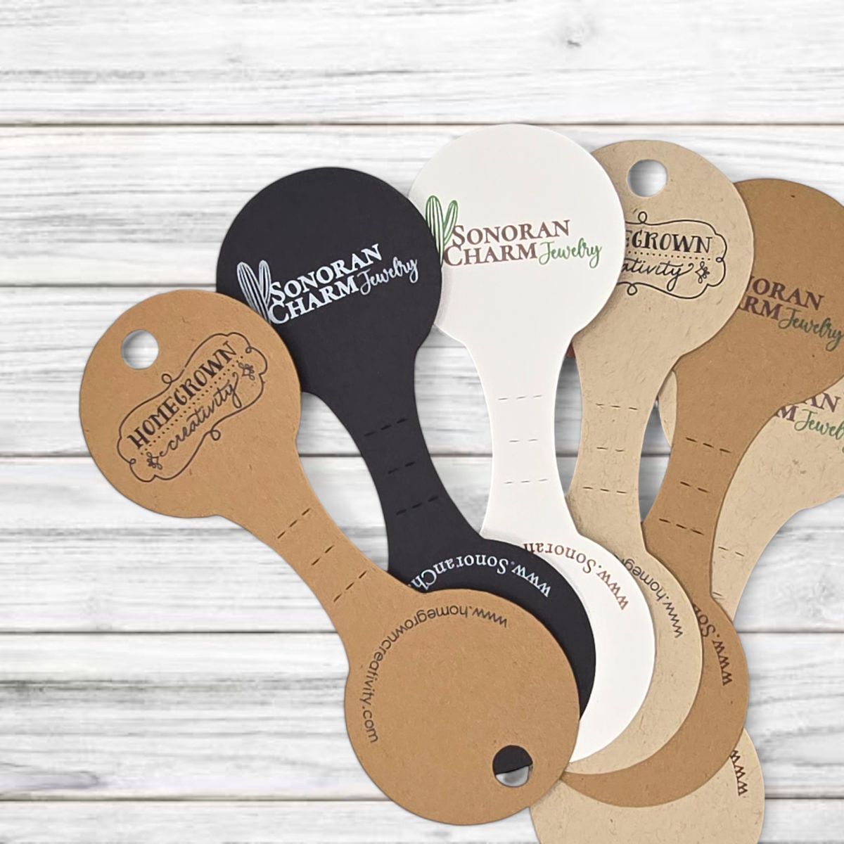 half circle hang tags wholesale