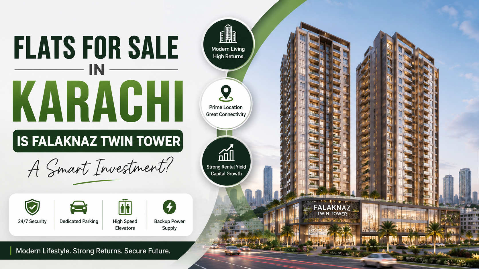 Flats for Sale in Karachi Is Falaknaz Twin Tower a Smart Investment